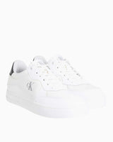 Calvin Klein Classic Cupsole Tech Ripstop Sneaker Bright White/Black