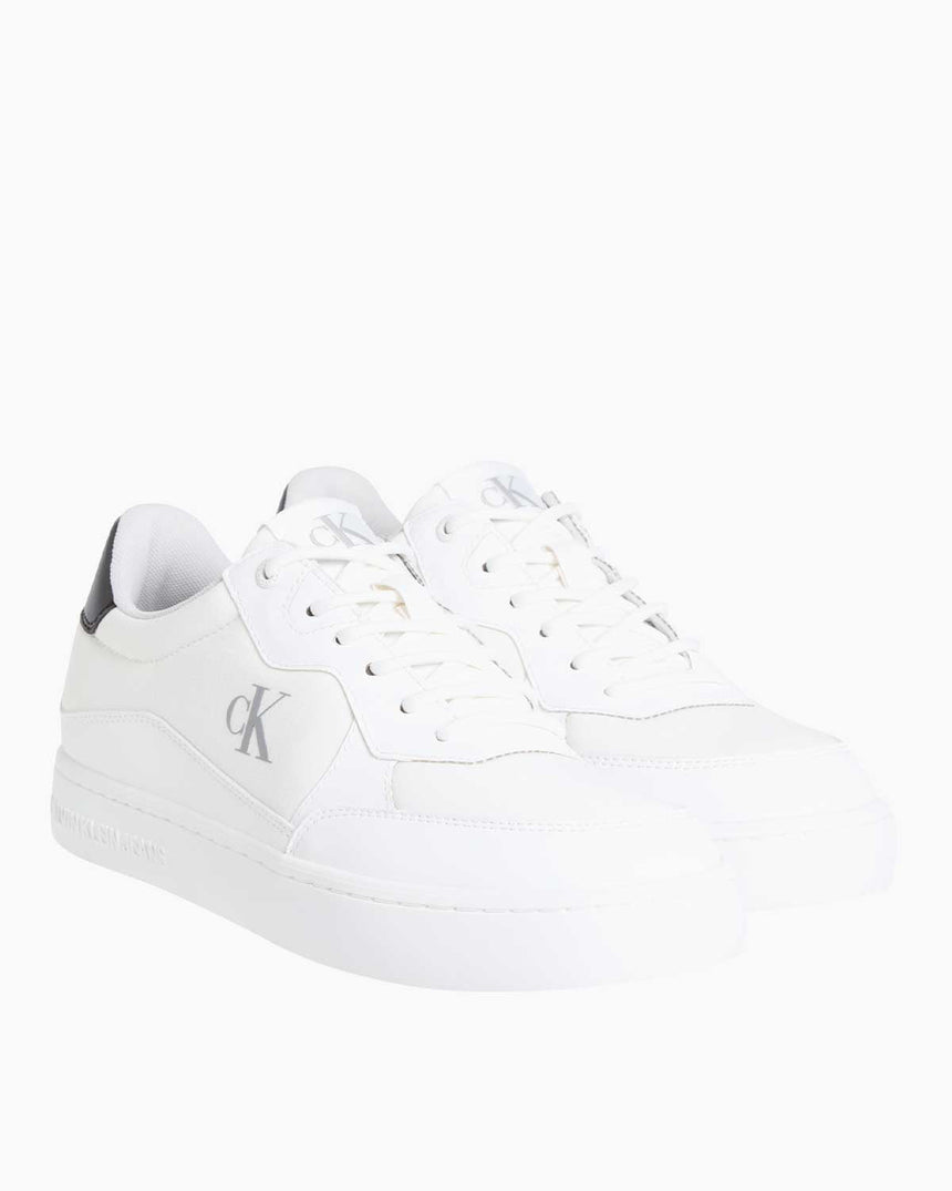 Calvin Klein Classic Cupsole Tech Ripstop Sneaker Bright White/Black