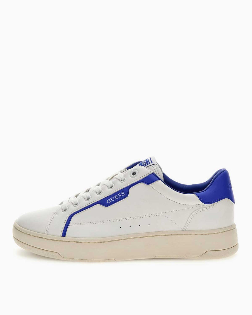 Guess Vinci Bağcıklı Sneaker White Blue