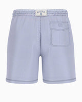 Guess Swimtrunk Medium Board Deniz Şortu White Blue Seersucke