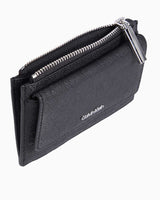Calvin Klein Must Zip Flap Cüzdan Black Mono