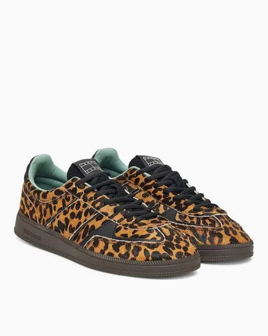 Tommy Hilfiger The Greenwich Edge Leopar Kadın Sneaker Ivory/Leopard