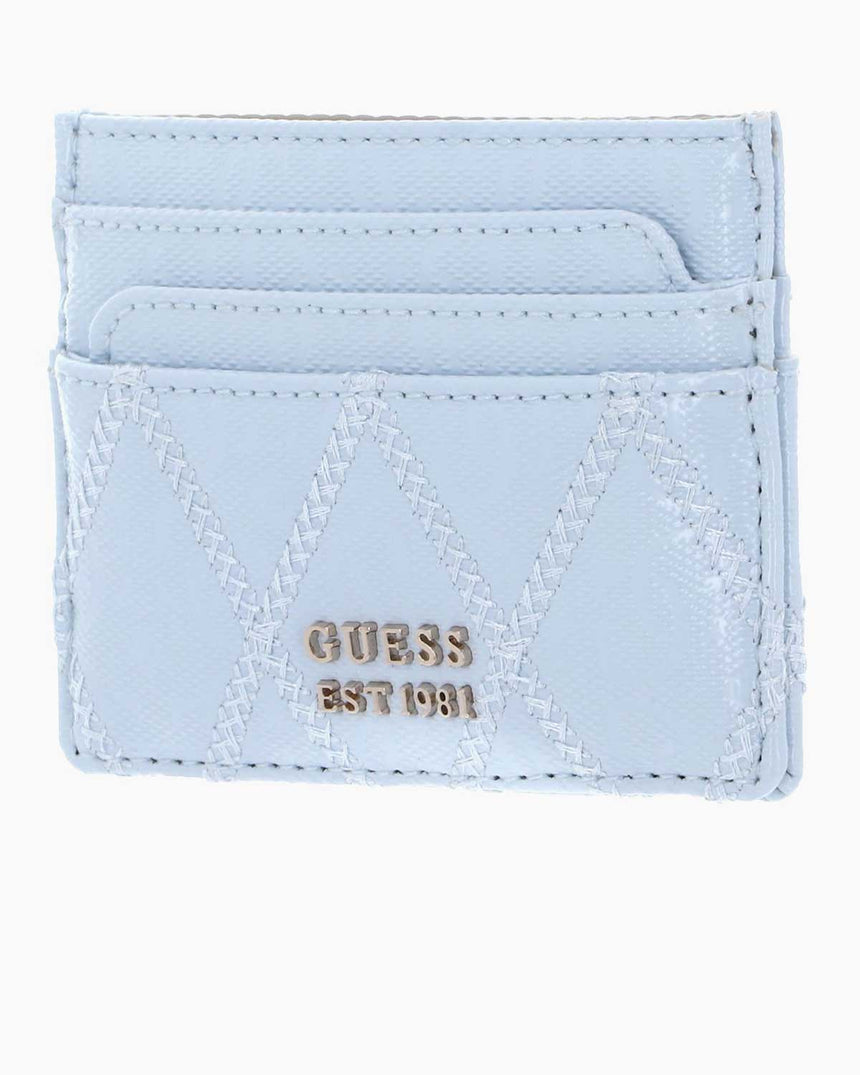 Guess Metal Logolu Kartlık Sky Blue