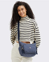 Kipling Gabbie S Denim Love Omuz Çantası Signature Denim