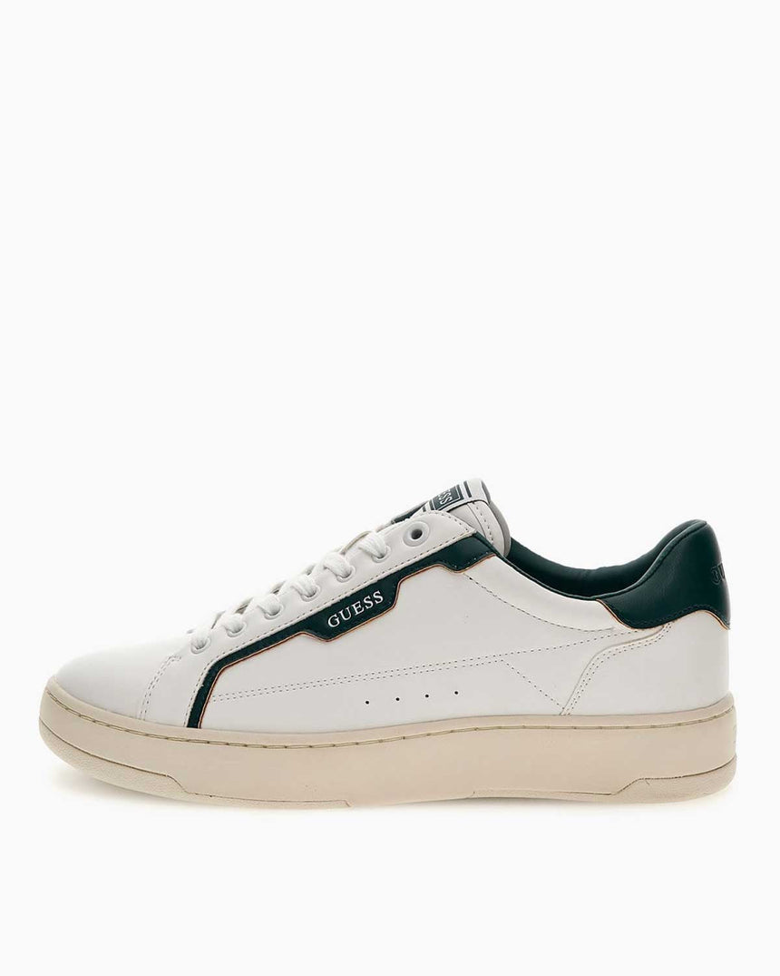 Guess Vinci Bağcıklı Sneaker White - Green
