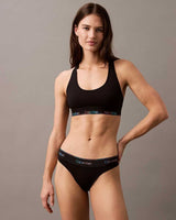 Calvin Klein Coordinate Thong Külot Black