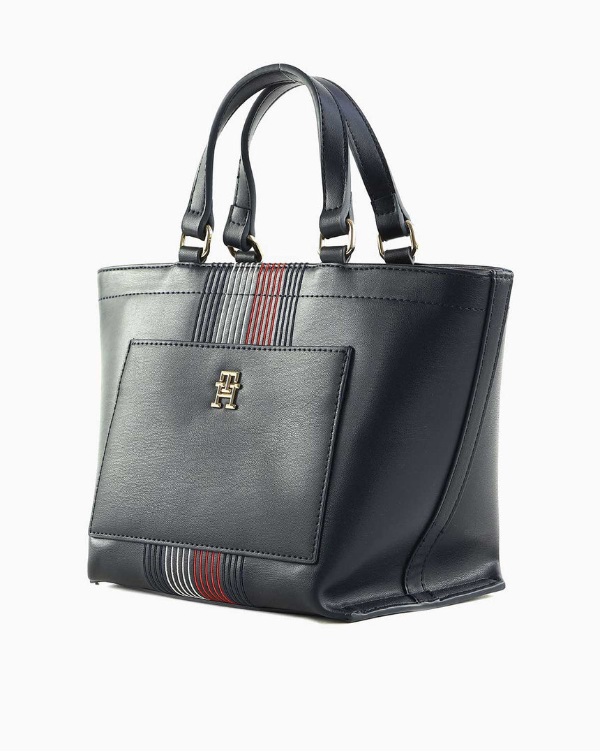 Tommy Hilfiger Distinct Mini Tote El Çantası Space Blue