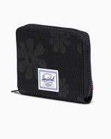 Herschel Tyler Wallet Fermuarlı Cüzdan Black Floral Sun