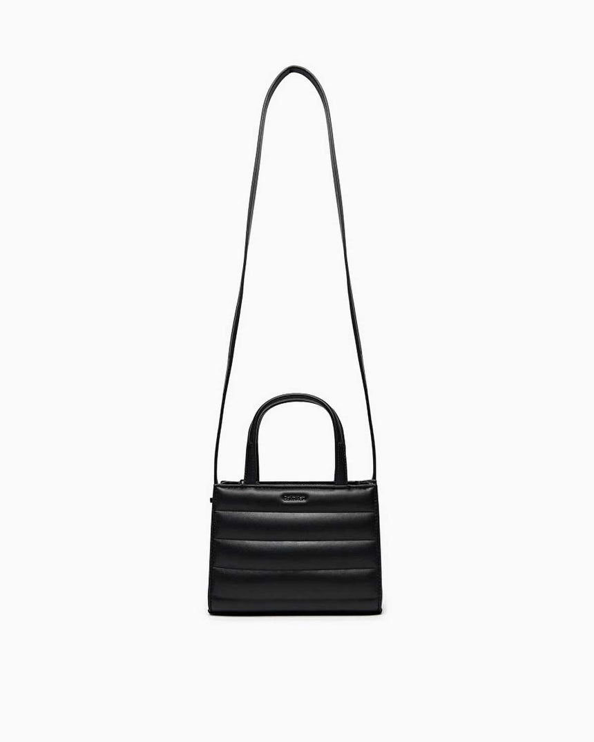 Calvin Klein Line Ouilt Mini tote El Çantası CK Black