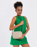 Us Polo Assn Logolu Omuz Çantası Bej