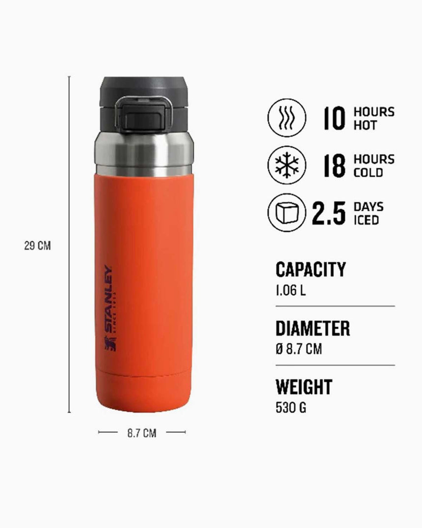 Stanley The Quick Flip Water Bottle 1.06L / 36oz Tigerlily Plum