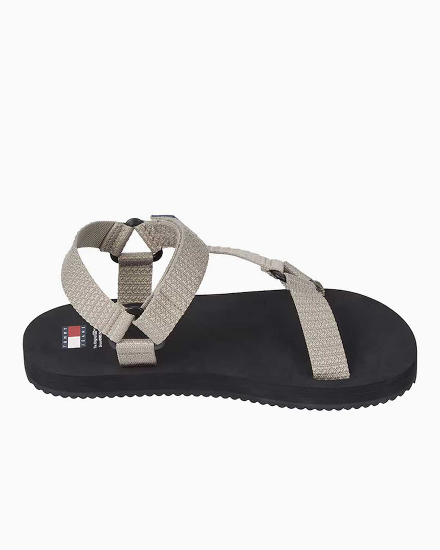 Tommy Hilfiger Casual Logolu Sandalet Grey