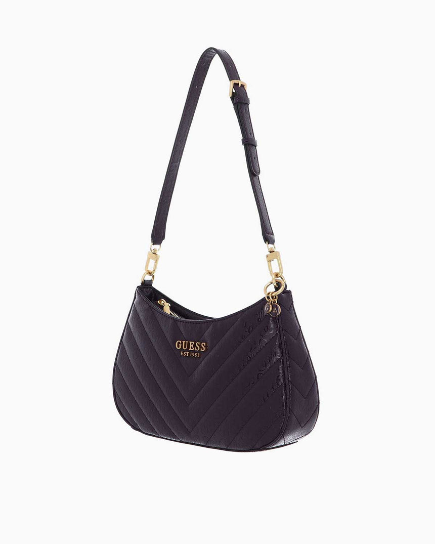 Guess Jania Top Logolu Omuz Çantası Amethyst