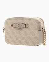 Guess Monogram Desenli Çapraz Askılı Çanta Dove Logo