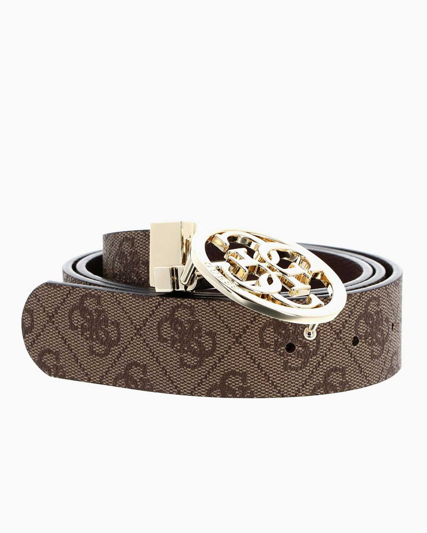 Guess Noelle Belts Kemer Latte Logo
