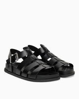 Tommy Hilfiger Bindi Patentli Kadın Balıkçı Sandalet Black