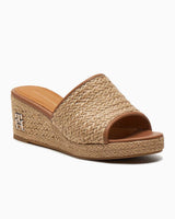Tommy Hilfiger Rope Wedge Topuklu Sandalet Beige