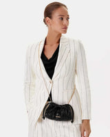 Calvin Klein Büzgülü Kadın Çapraz Askılı Çanta Black