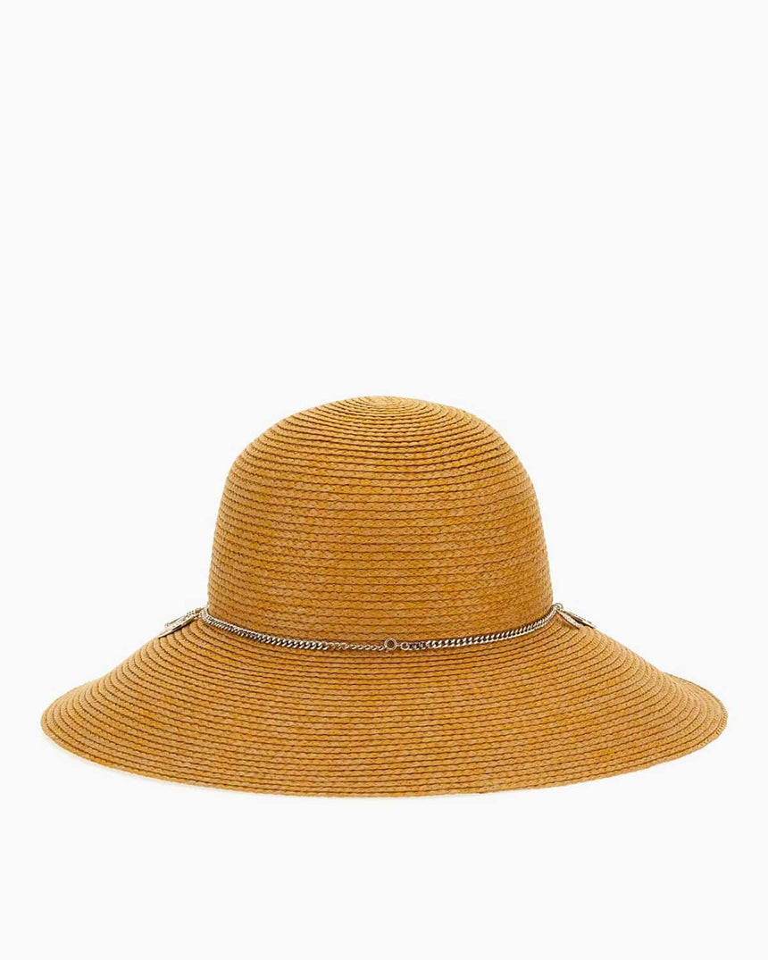 Guess Fedora Logolu Şapka Natural