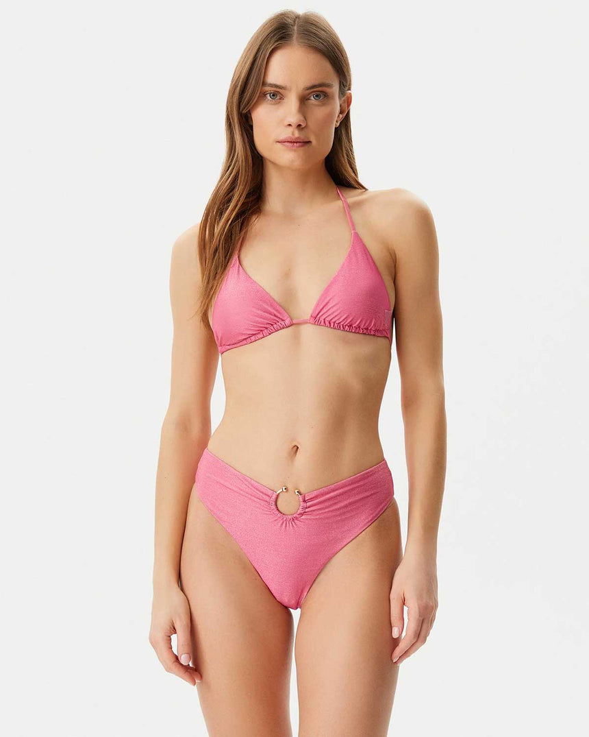 Guess Removable Padded Triangle Bikini Üstü Rosy Glow Pink