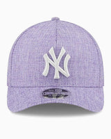New Era Cotton Weave NY Unisex Şapka Lila