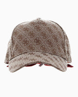 Guess Monogram Baseball Şapka Rust