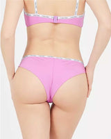 Calvin Klein Calvin Klein Logo Detaylı Brazilian Kadın Bikini Altı Helio Hue