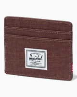 Herschel Charlie Cardholder Kartlık Potting Soil Crosshatch