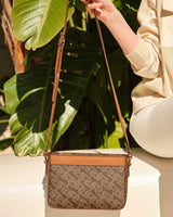 Us Polo Assn Çapraz Askılı Kadın Çantası Kahve-Taba