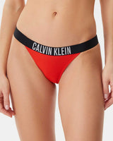 Calvin Klein Swim Bottoms Brazilian Bikini Altı Flaming Chili