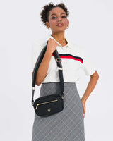 Us Polo Assn Logo Detaylı Çapraz Askılı Çanta Siyah