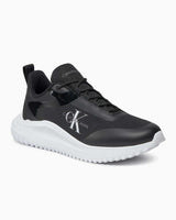 Calvin Klein Eva Runner Low Lace Mix Sneakers Black