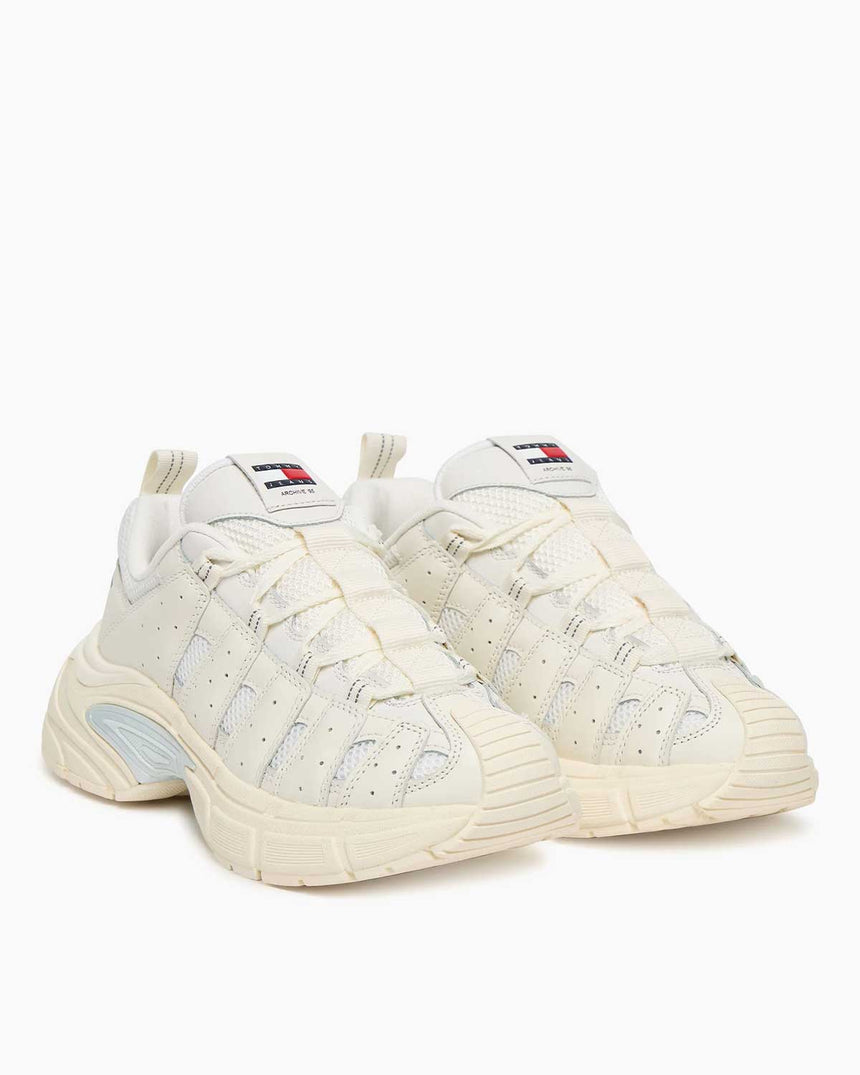 Tommy Hilfiger Arşiv 95 Kadın Sneaker Ecru/Ivory