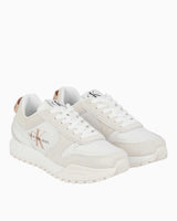 Calvin Klein Toothy Runner Kadın Sneaker White/Ancient White