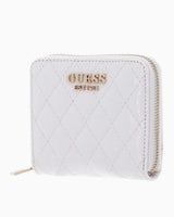 Guess Yarmilla Slg Small Zip Around Cüzdan White