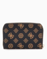 Guess Laurel Medium Logolu Cüzdan Mocha Logo