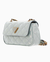 Guess Giully Mini Kapitone Çapraz Askılı Çantası Mint