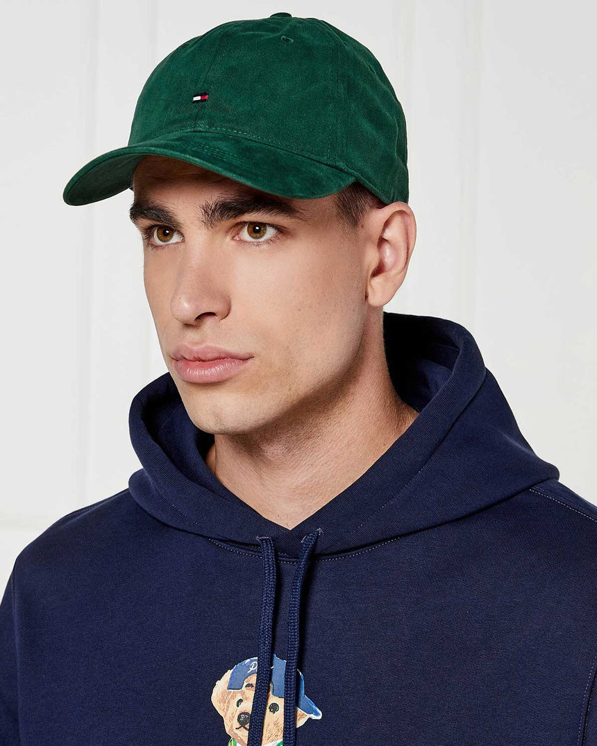 Tommy Hilfiger Flag Soft Panel Şapka Green
