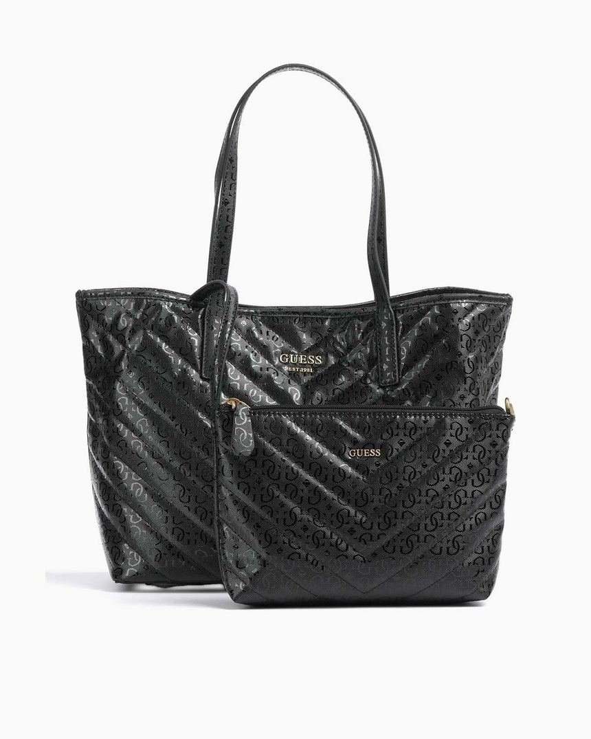 Guess Vikky Tote Omuz Çantası Black