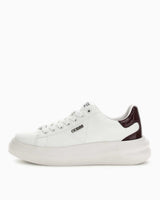 Guess Elbina10 Baskılı Kadın Deri Sneaker White Wine