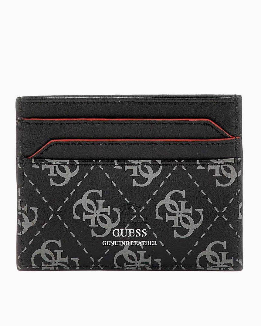 Guess Milano Triangle Cüzdan Dark Black