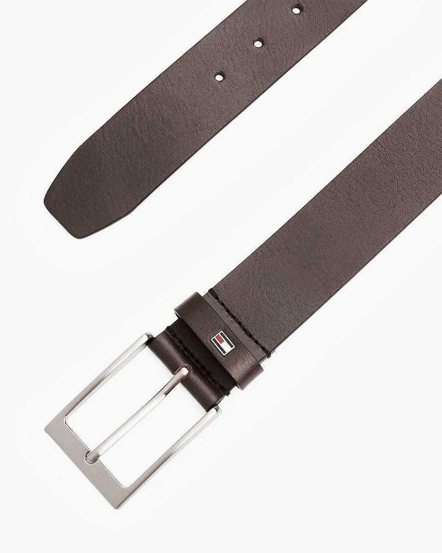 Tommy Hilfiger Layton 40mm Erkek kemer Testa di moro