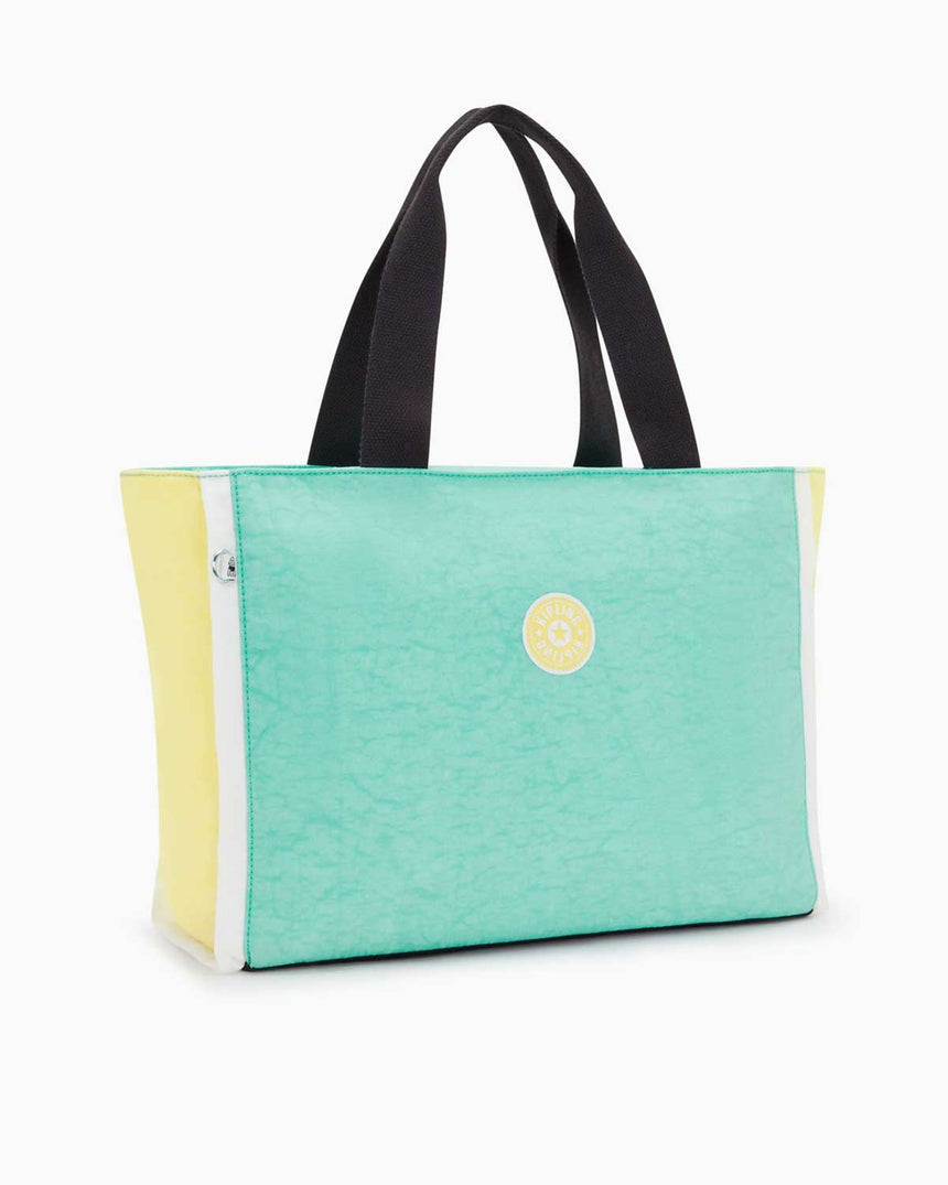 Kipling Nalo Large Tote Compartment Omuz Çantası Lively Teal