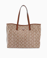 Guess Vikky Large Toto Omuz Çantası Cognac