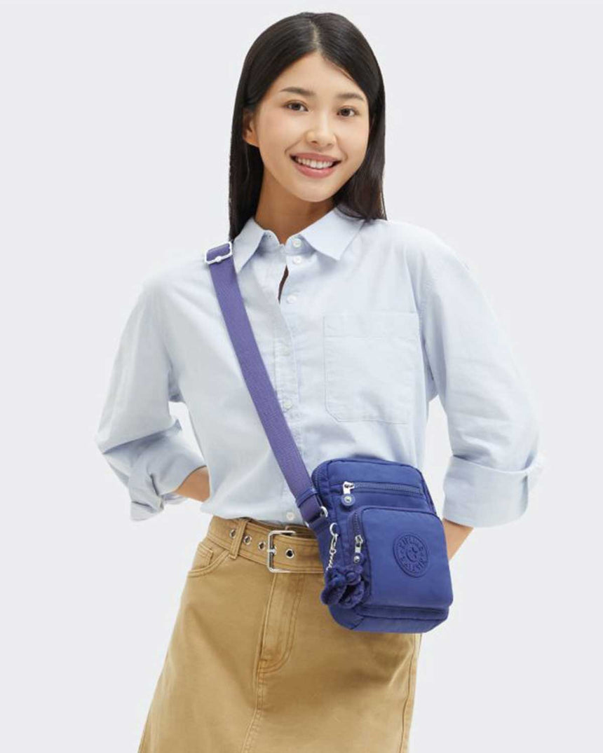 Kipling Gunne Ayarlanabilir Çapraz Askılı Çanta Ocean Blue