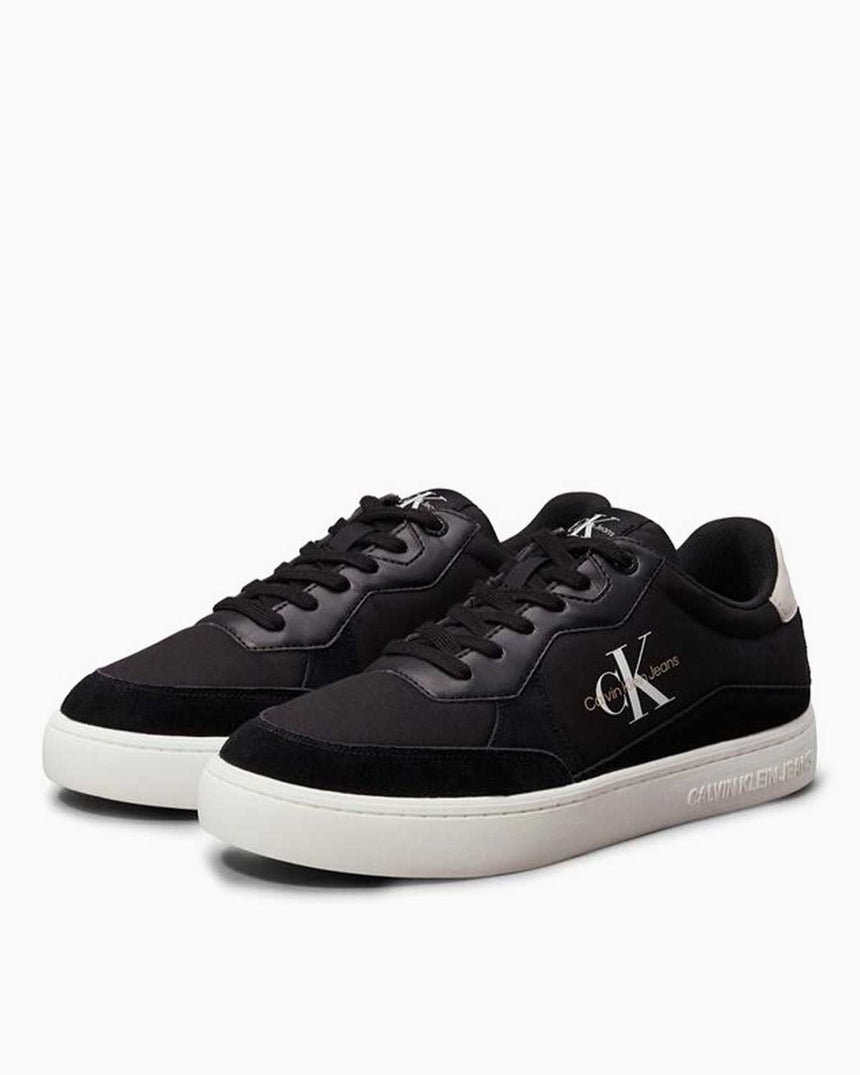 Calvin Klein Classic Cupsole Low Top Sneaker Black/Eggshell/White