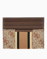 Guess Madrid Logolu Kartlık Beige / Brown