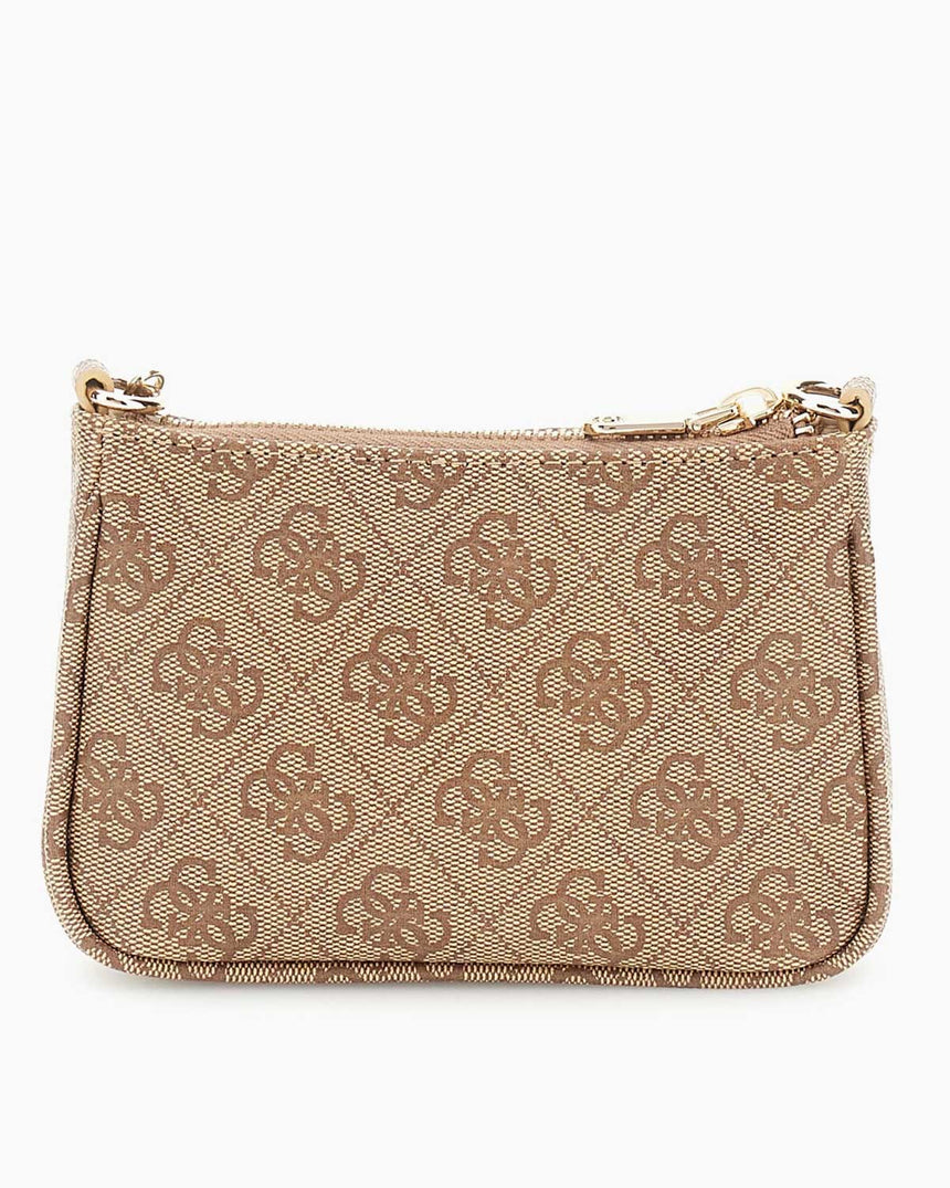 Guess Orlina Daily Kadın Makyaj Çantası Latte Logo