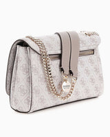 Guess Anadela Noelle II Kapaklı Kadın Omuz Çantası Dark Oak