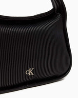 Calvin Klein Jeans Rib Mini Flap El Çantası Black